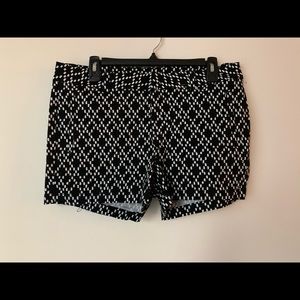 Cute black and white shorts